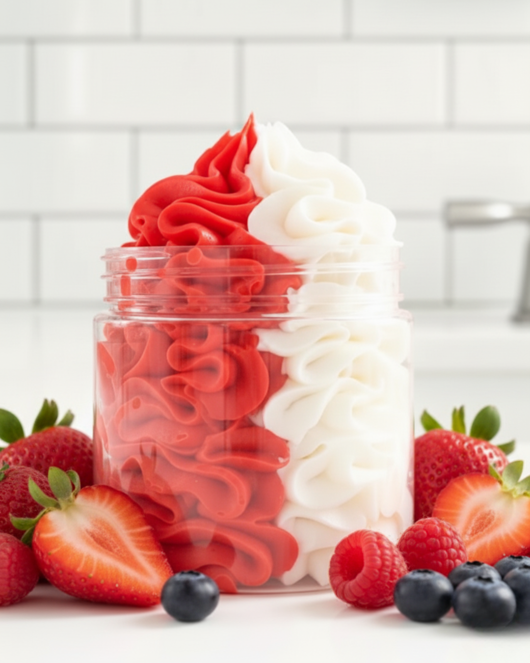 Manteca Corporal | Red Velvet - aroma frutos rojos